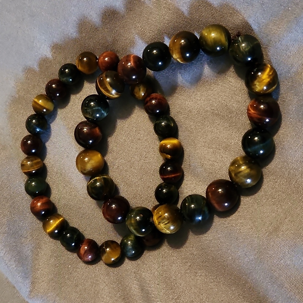 Red Tigers Eye Bracelets